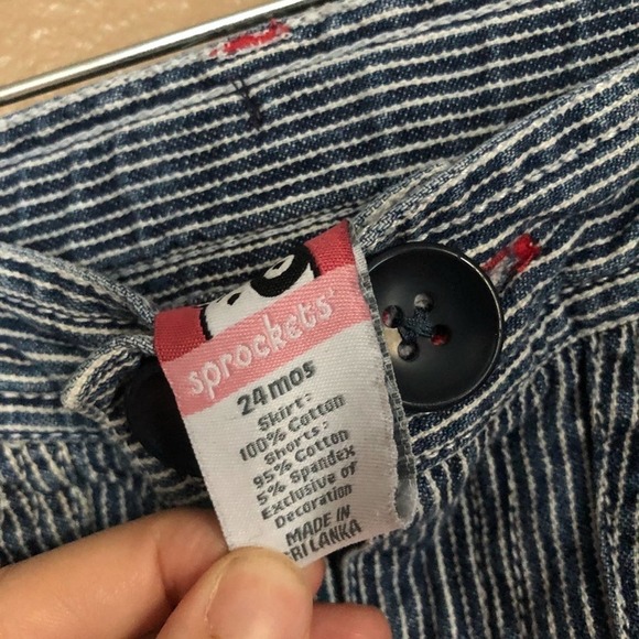 Sprockets Striped Skirt Size 24M - Picture 4 of 6